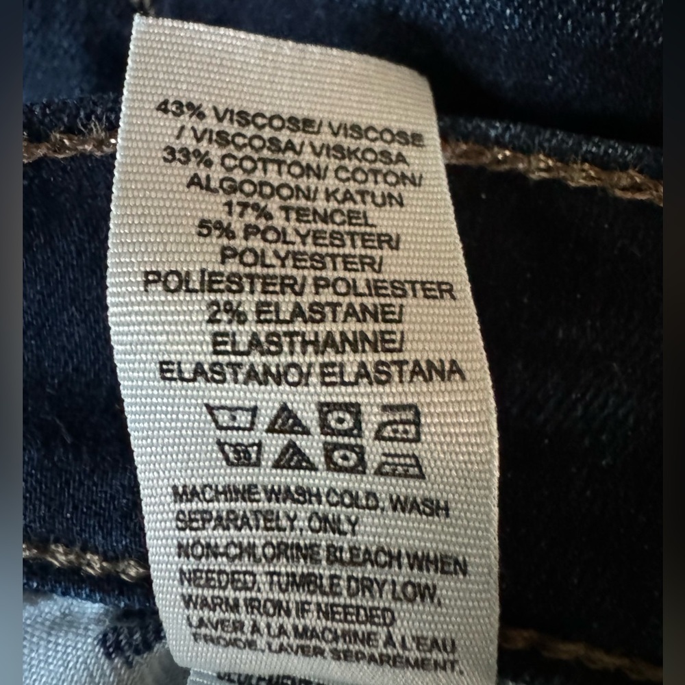 Lucky Brand Charlie Skinny Dark Wash Jeans (Women's 4/27) - Picture 6 of 6